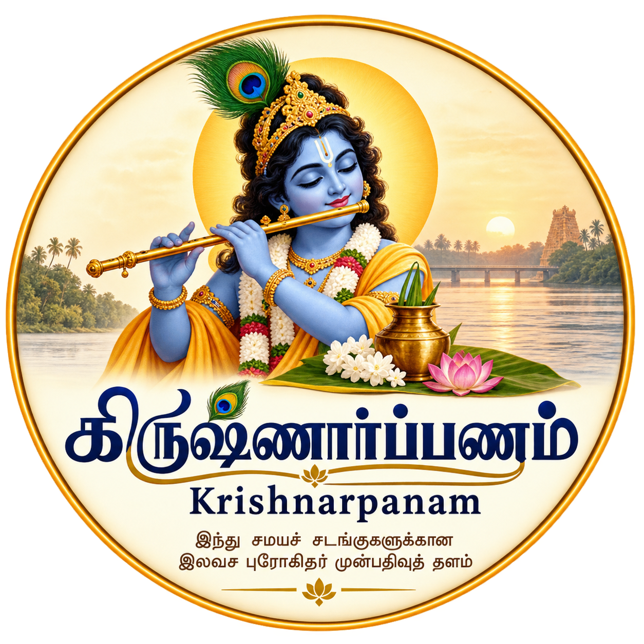 Krishnarpanam approved logo
